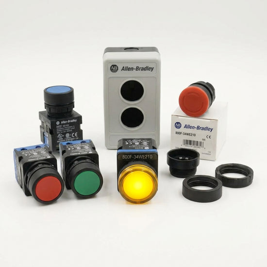 ALLEN-BRADLEY 800F-34WE210 BOTONES PULSADORES BOTONERAS Y ACCESORIOS