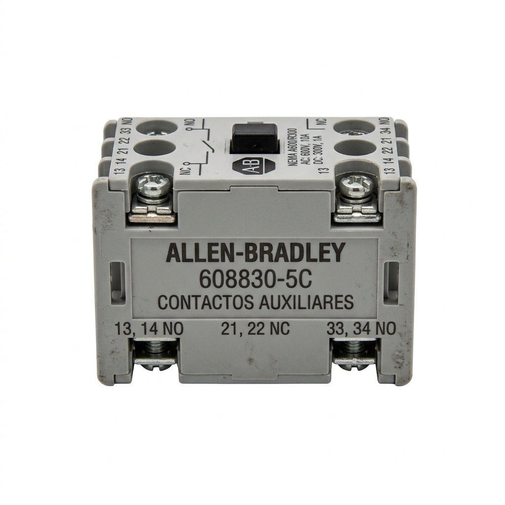 ALLEN-BRADLEY 608830-5C CONTACTOS AUXILIARES