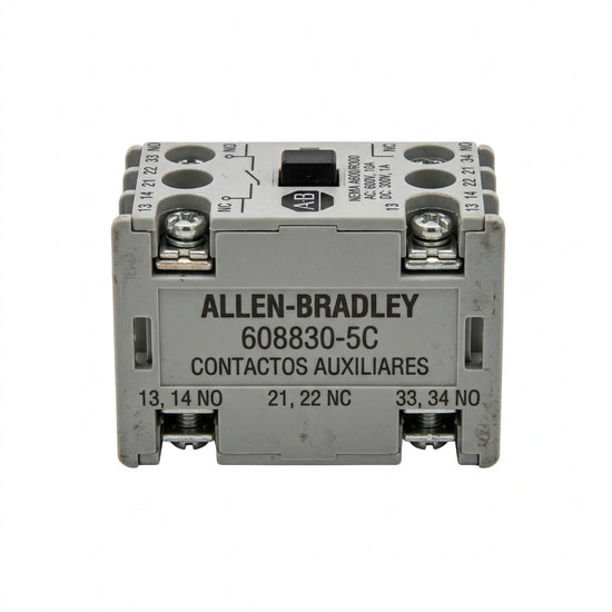 ALLEN-BRADLEY 608830-5C CONTACTOS AUXILIARES