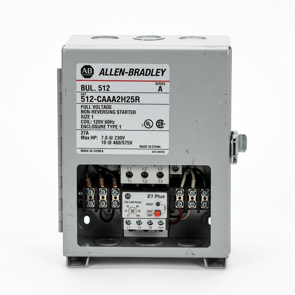 ALLEN-BRADLEY 512-CAAA2H25R ARRANCADORES A TENSION PLENA