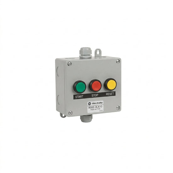 ALLEN-BRADLEY 800E-3LX10 BOTONES PULSADORES BOTONERAS