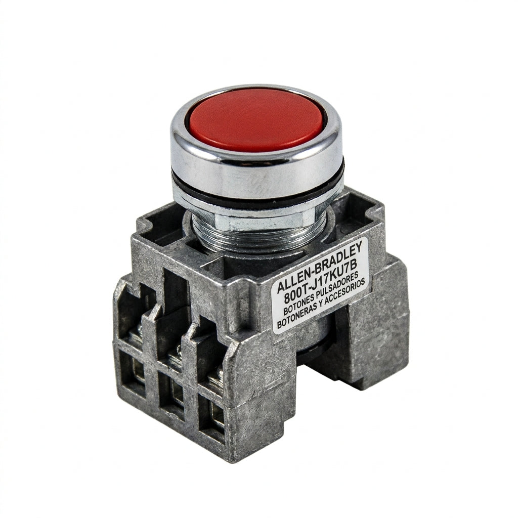 ALLEN-BRADLEY 800T-J17KU7B BOTONES PULSADORES BOTONERAS Y ACCESORIOS