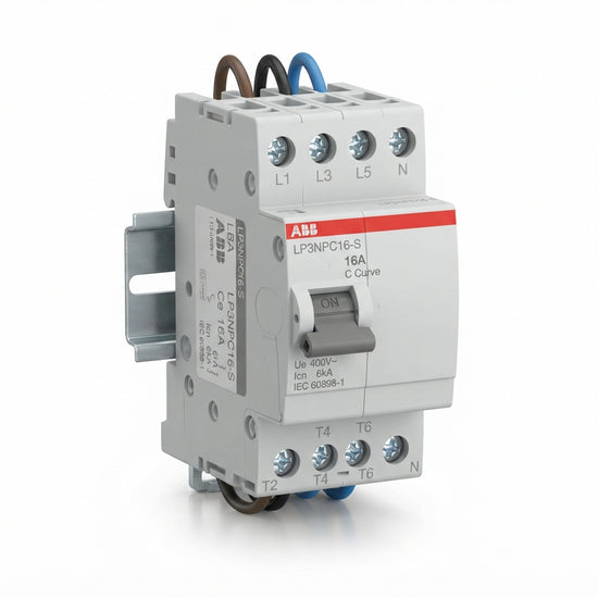 ABB LP3NPC16-S INTERRUPTORES TERMOMAGNETICOS MINIATURA RIEL DIN