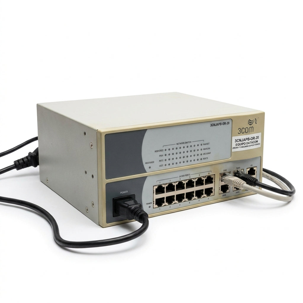 3COM 3CNJAPB-OR-20 EQUIPO DATACOM (REDES Y CABLEADO ESTRUCTURADO)