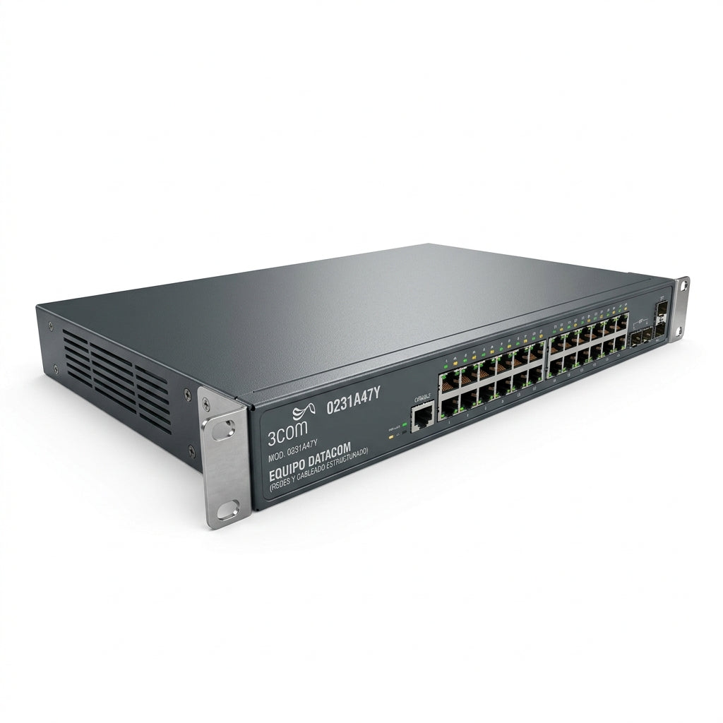 3COM 0231A47Y EQUIPO DATACOM (REDES Y CABLEADO ESTRUCTURADO)