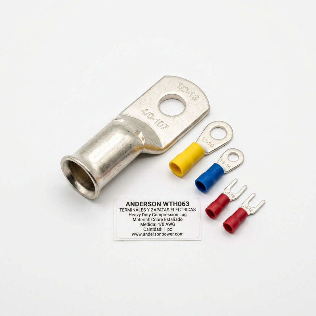 ANDERSON WTH063 TERMINALES Y ZAPATAS ELECTRICAS