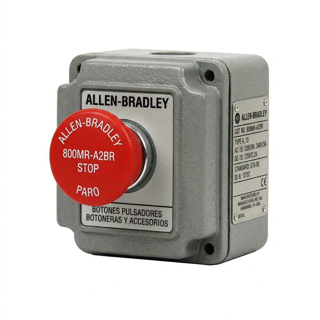 ALLEN-BRADLEY 800MR-A2BR BOTONES PULSADORES BOTONERAS Y ACCESORIOS