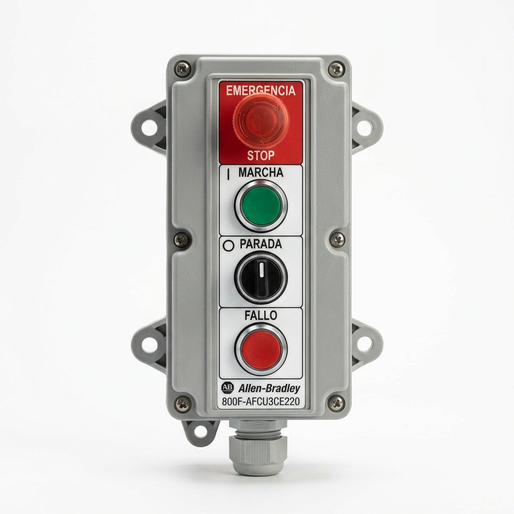 ALLEN-BRADLEY 800F-AFCU3CE220 BOTONES PULSADORES BOTONERAS Y ACCESORIOS