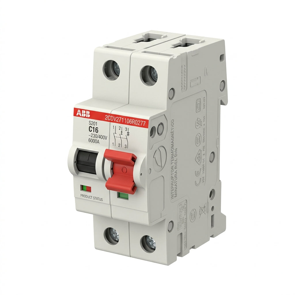 ABB 2CDV271106R0277 INTERRUPTORES TERMOMAGNETICOS MINIATURA RIEL DIN