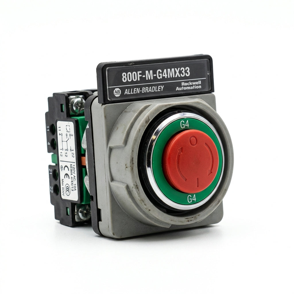ALLEN-BRADLEY 800F-M-G4MX33 BOTONES PULSADORES BOTONERAS Y ACCESORIOS