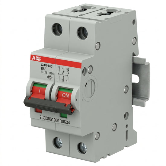 ABB 2CCS861001R0634 INTERRUPTORES TERMOMAGNETICOS MINIATURA RIEL DIN