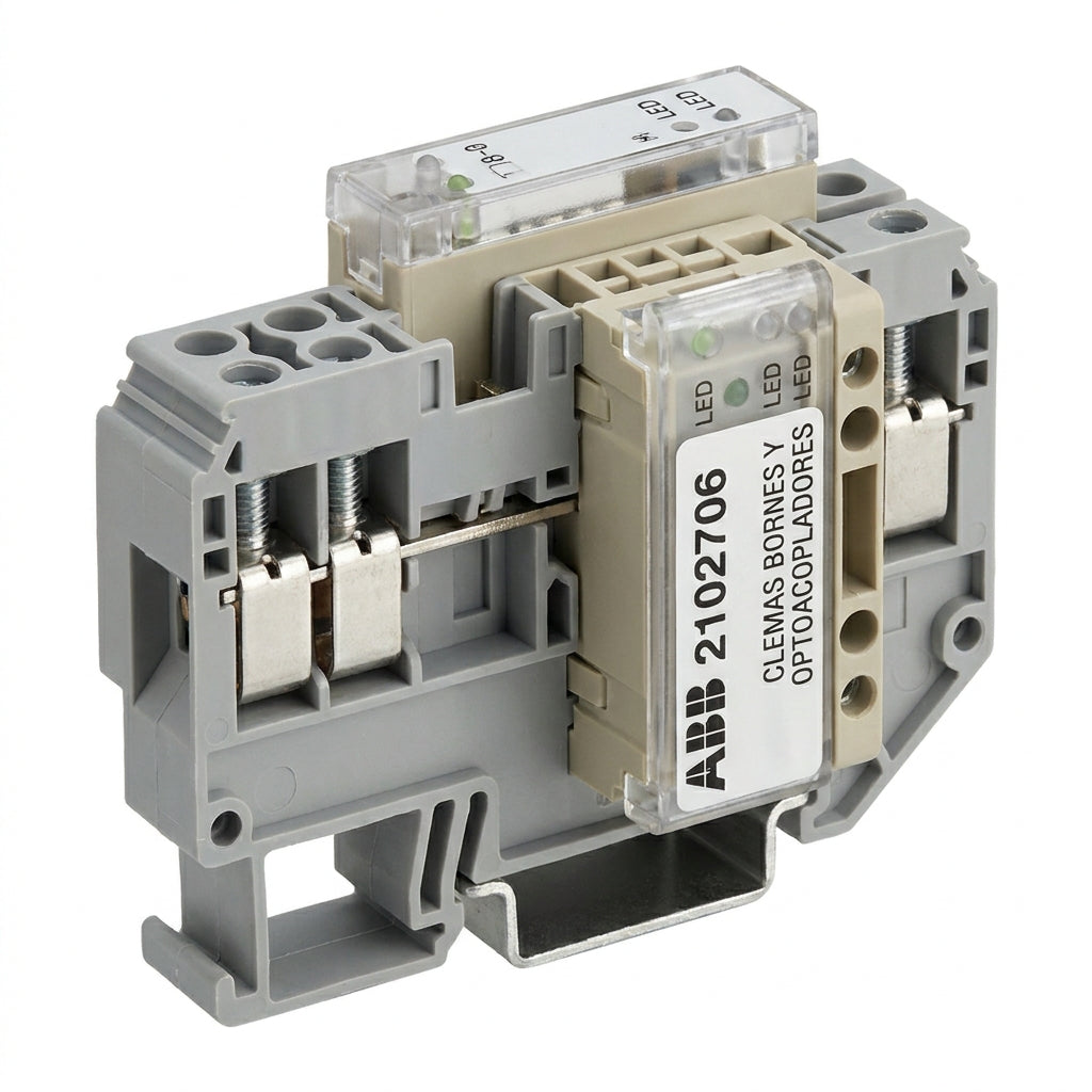 ABB 2102706 CLEMAS BORNES Y OPTOACOPLADORES