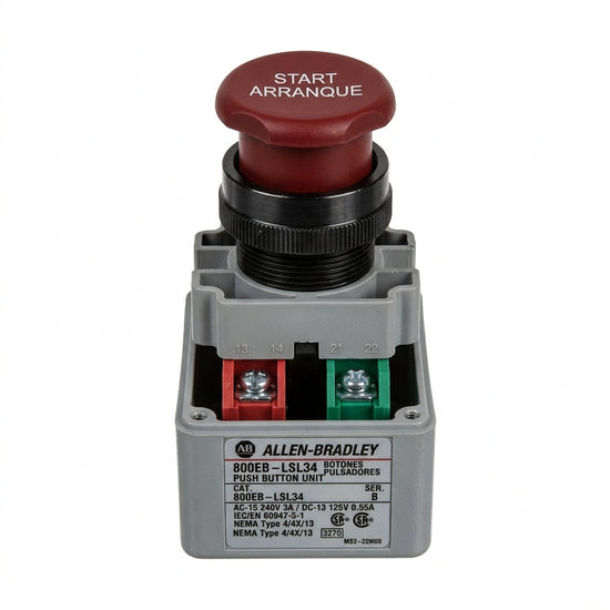 ALLEN-BRADLEY 800EB-LSL34 BOTONES PULSADORES BOTONERAS