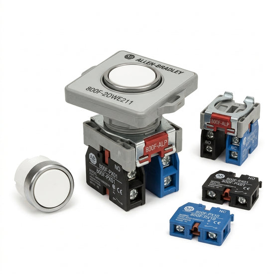 ALLEN-BRADLEY 800F-2OWE211 BOTONES PULSADORES BOTONERAS Y ACCESORIOS