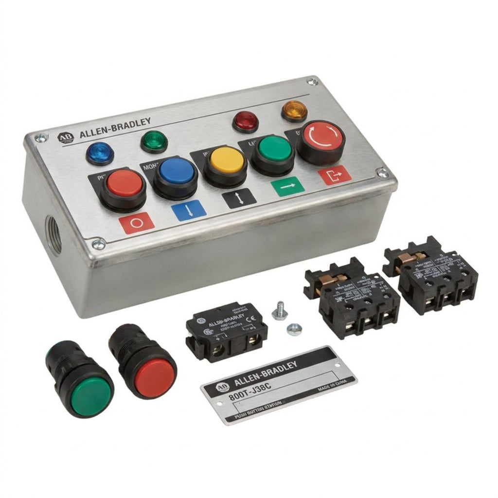 ALLEN-BRADLEY 800T-J38C BOTONES PULSADORES BOTONERAS Y ACCESORIOS