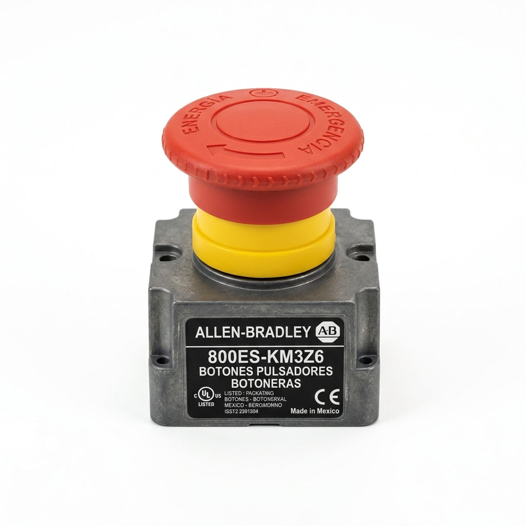 ALLEN-BRADLEY 800ES-KM3Z6 BOTONES PULSADORES BOTONERAS
