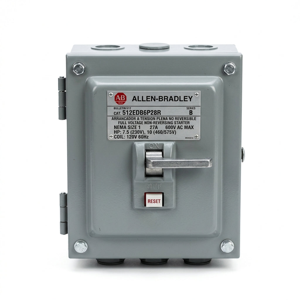 ALLEN-BRADLEY 512EDB6P28R ARRANCADORES A TENSION PLENA