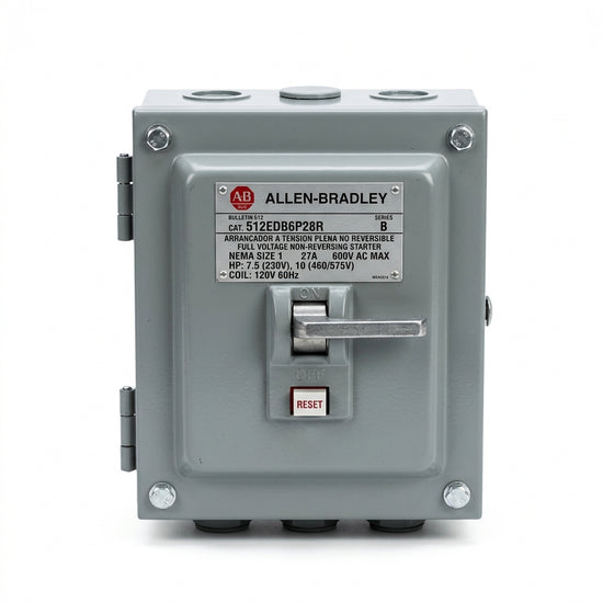 ALLEN-BRADLEY 512EDB6P28R ARRANCADORES A TENSION PLENA