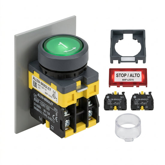ALLEN-BRADLEY 800F-12AT129 BOTONES PULSADORES BOTONERAS Y ACCESORIOS