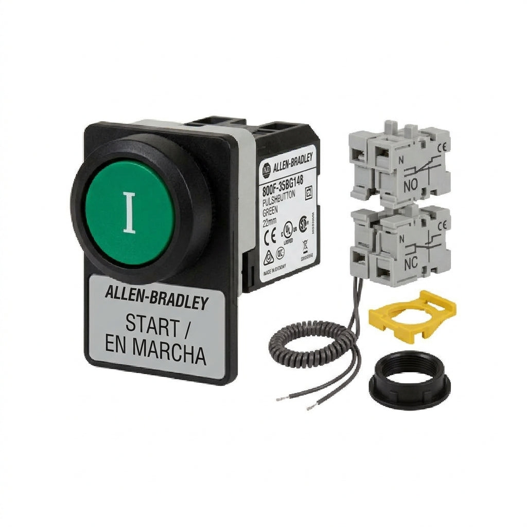 ALLEN-BRADLEY 800F-35BG148 BOTONES PULSADORES BOTONERAS Y ACCESORIOS