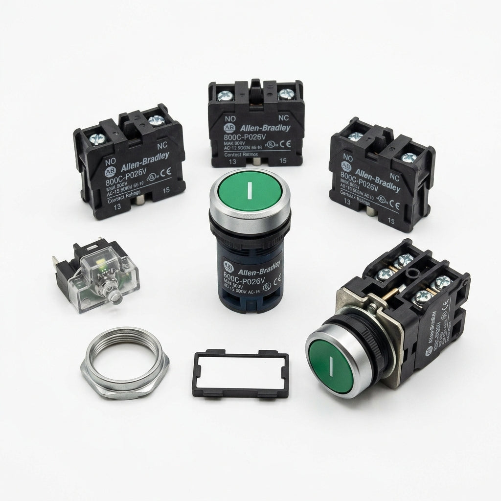 ALLEN-BRADLEY 800C-P026V BOTONES PULSADORES BOTONERAS Y ACCESORIOS