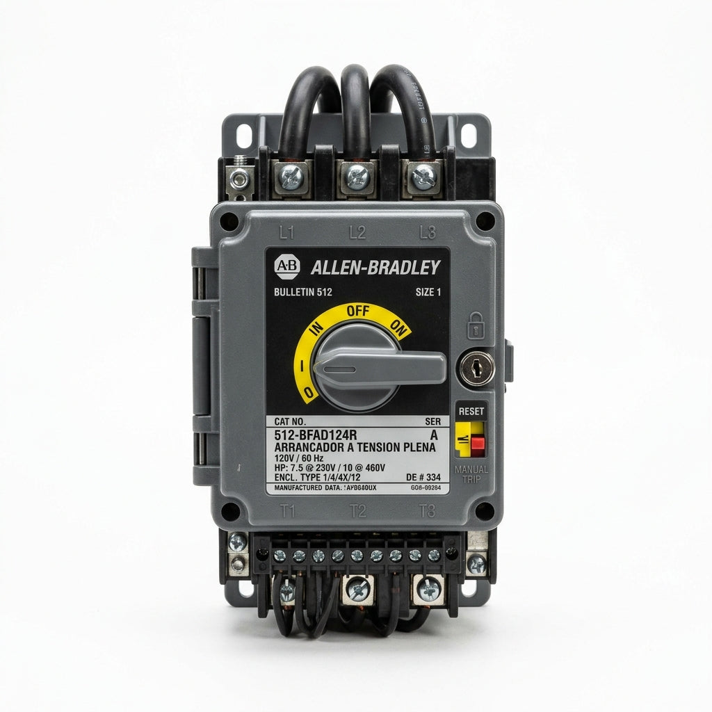 ALLEN-BRADLEY 512-BFAD124R ARRANCADORES A TENSION PLENA