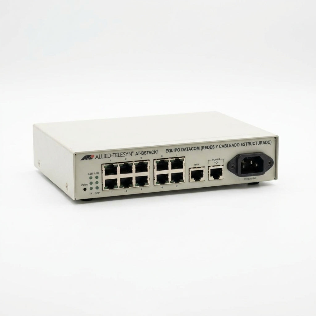 ALLIED-TELESYN AT-BSTACK1 EQUIPO DATACOM (REDES Y CABLEADO ESTRUCTURADO)