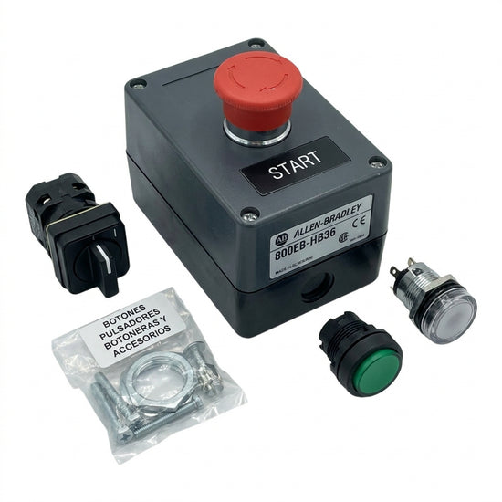 ALLEN-BRADLEY 800EB-HB36 BOTONES PULSADORES BOTONERAS Y ACCESORIOS