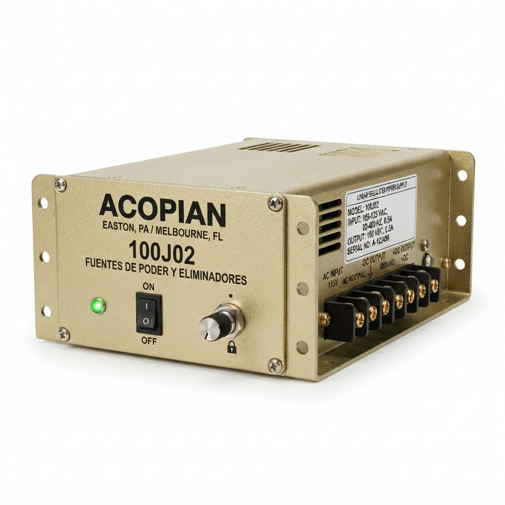 ACOPIAN 100J02 FUENTES DE PODER Y ELIMINADORES