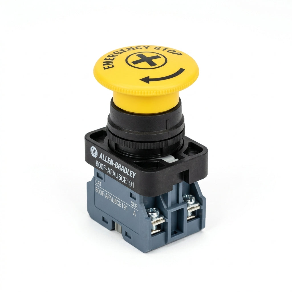 ALLEN-BRADLEY 800F-AFAU6CE191 BOTONES PULSADORES BOTONERAS Y ACCESORIOS