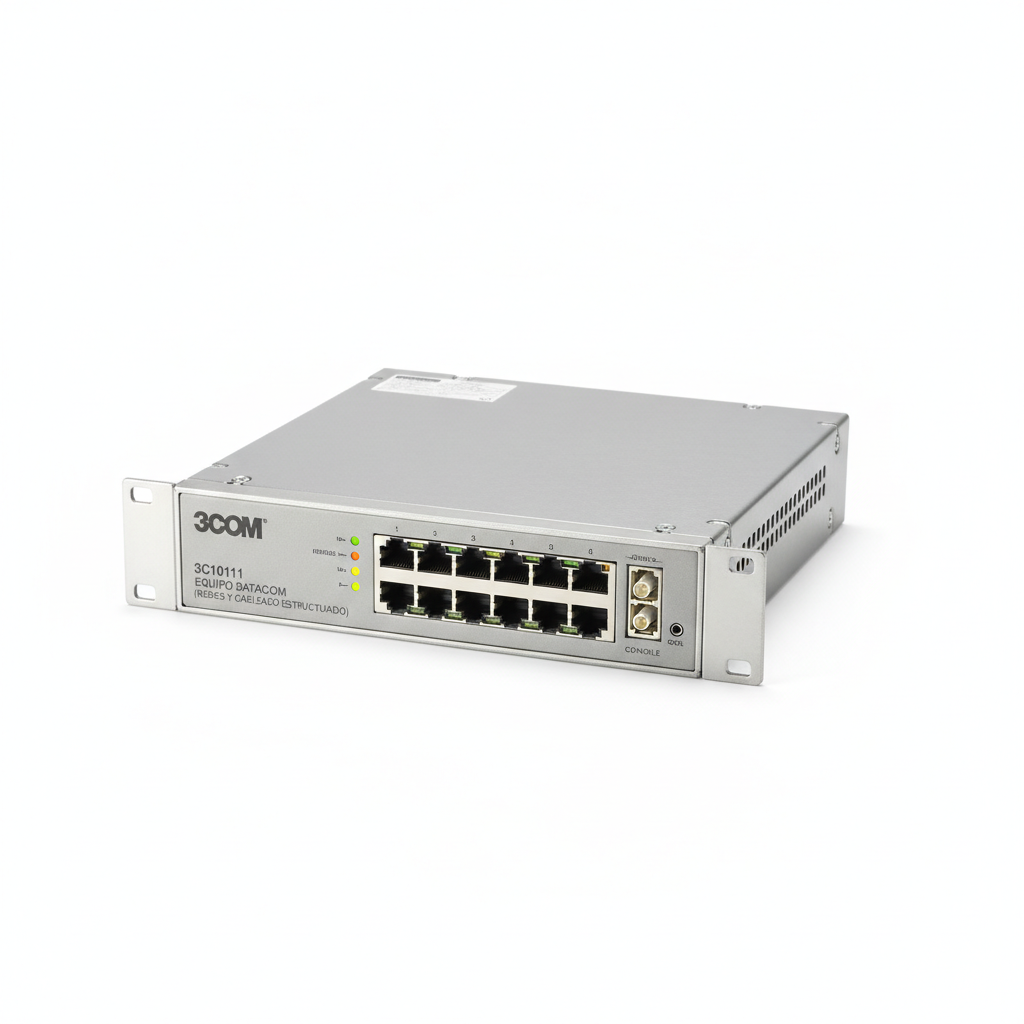 3COM 3C10111 EQUIPO DATACOM (REDES Y CABLEADO ESTRUCTURADO)