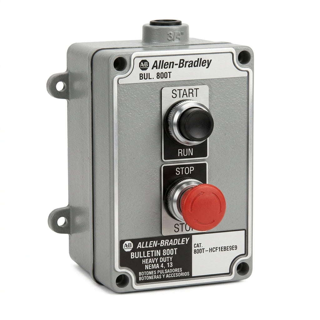 ALLEN-BRADLEY 800T-HCF1EBE9E9 BOTONES PULSADORES BOTONERAS Y ACCESORIOS