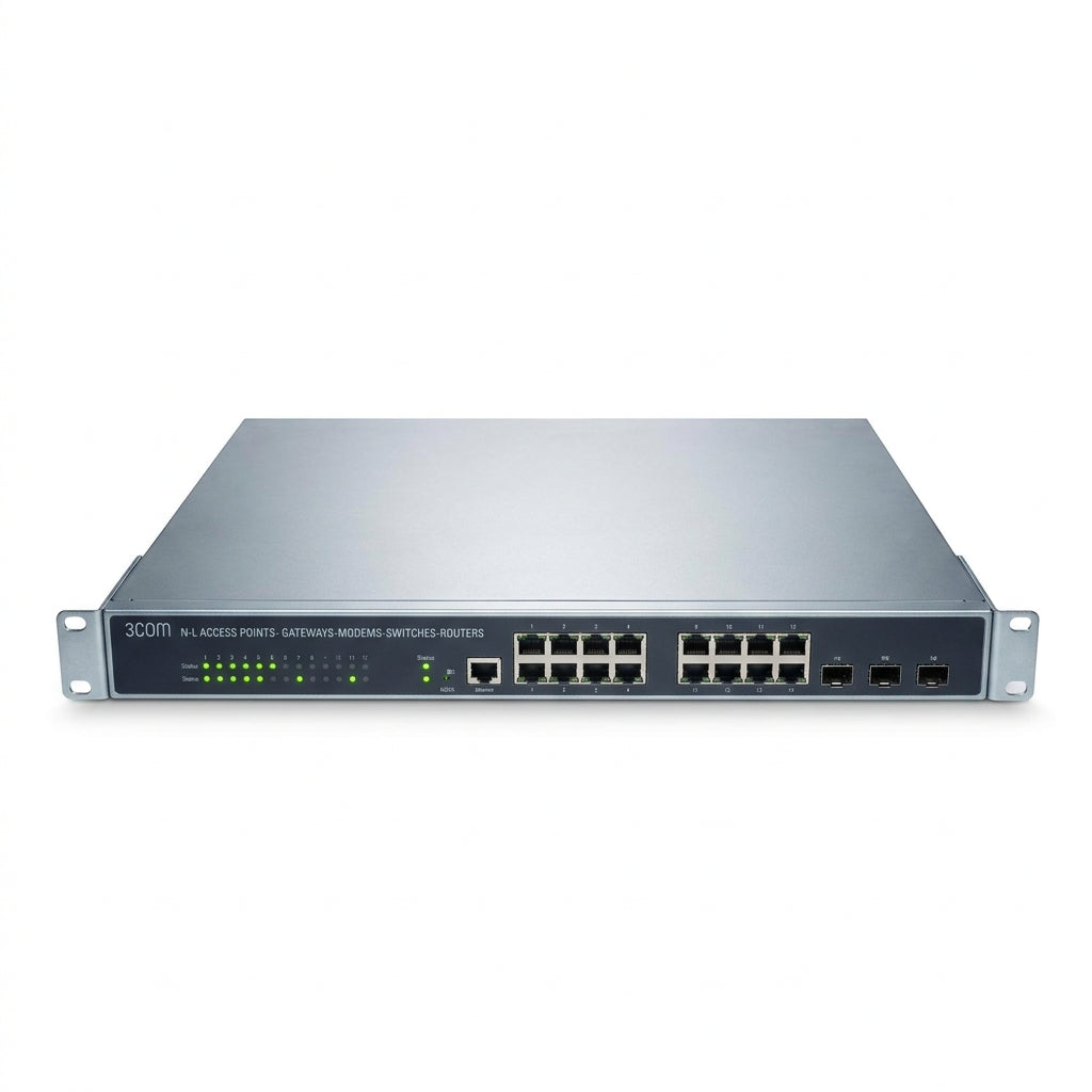 3COM N-L ACCESS POINTS- GATEWAYS-MODEMS-SWITCHES-ROUTERS