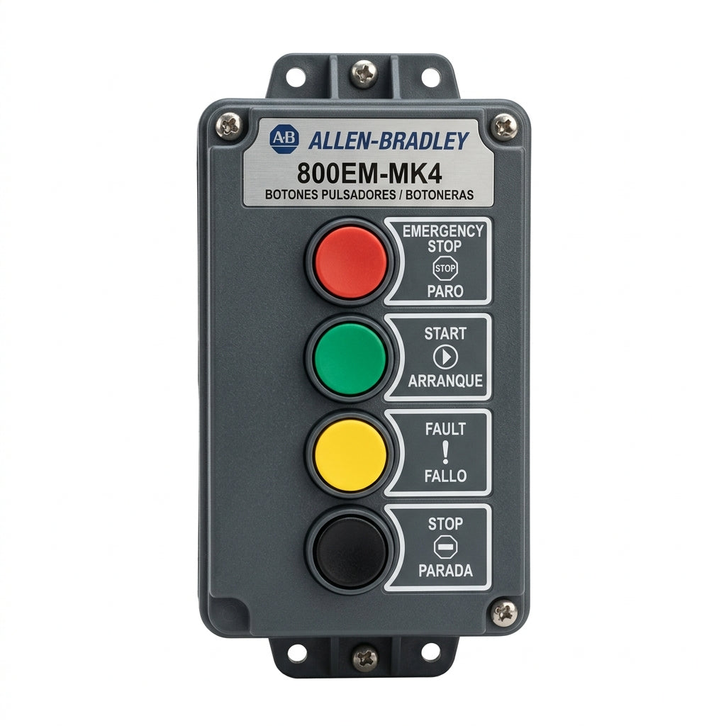 ALLEN-BRADLEY 800EM-MK4 BOTONES PULSADORES BOTONERAS