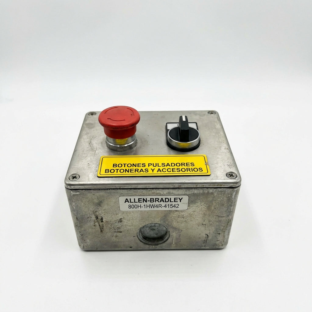 ALLEN-BRADLEY 800H-1HW4R-41542 BOTONES PULSADORES BOTONERAS Y ACCESORIOS