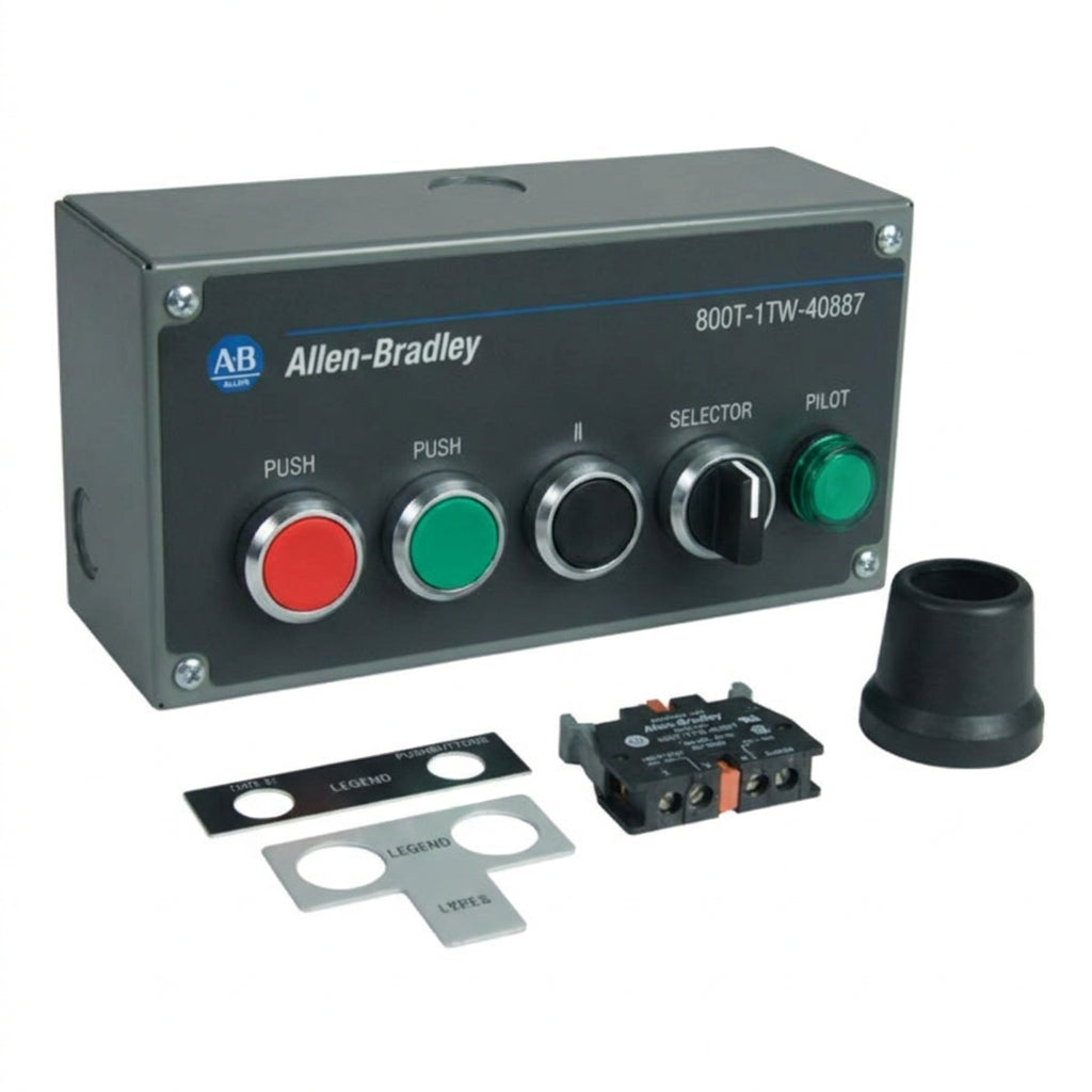 ALLEN-BRADLEY 800T-1TW-40887 BOTONES PULSADORES BOTONERAS Y ACCESORIOS