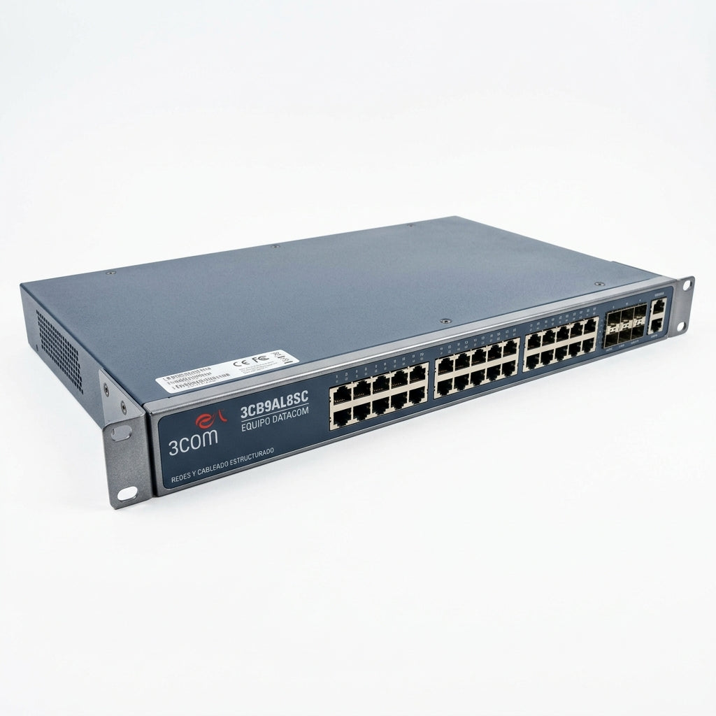 3COM 3CB9AL8SC EQUIPO DATACOM (REDES Y CABLEADO ESTRUCTURADO)