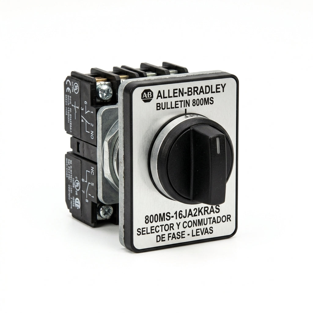 ALLEN-BRADLEY 800MS-16JA2KRAS SELECTORES Y CONMUTADORES DE FASE - LEVAS
