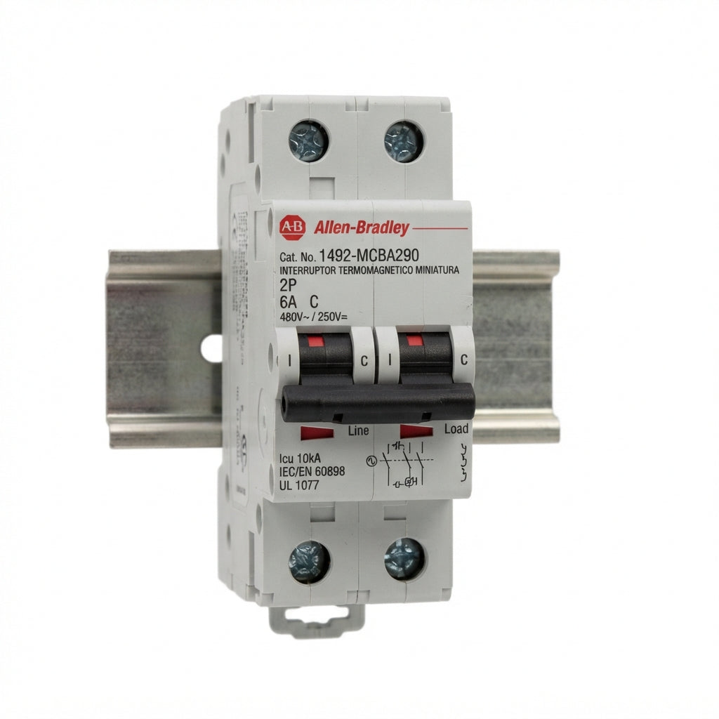 ALLEN-BRADLEY 1492-MCBA290 INTERRUPTORES TERMOMAGNETICOS MINIATURA RIEL DIN