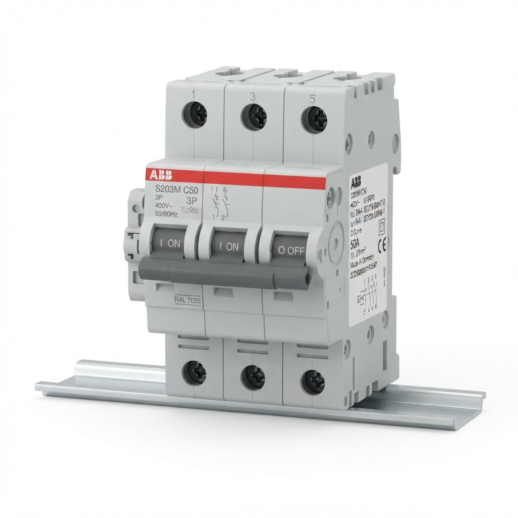 ABB 2CDS283001R0557 INTERRUPTORES TERMOMAGNETICOS MINIATURA RIEL DIN