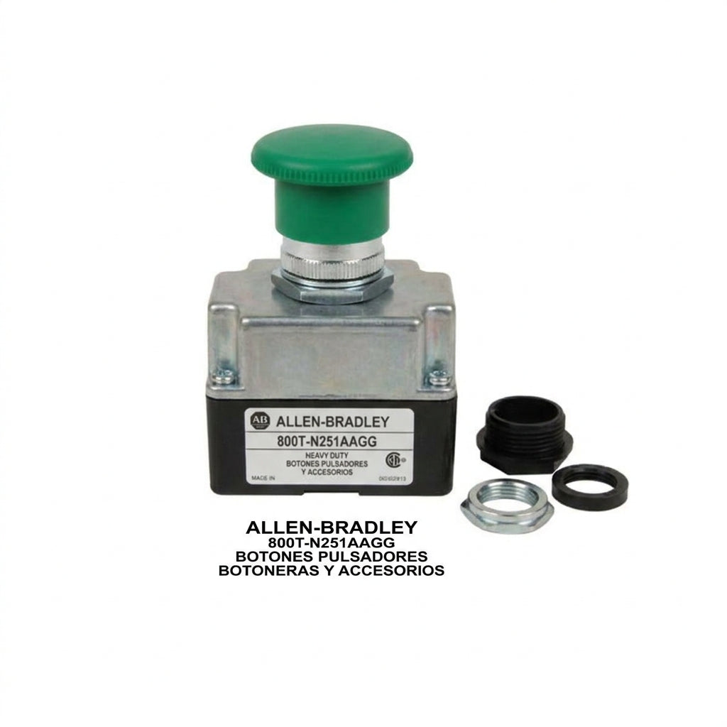 ALLEN-BRADLEY 800T-N251AAGG BOTONES PULSADORES BOTONERAS Y ACCESORIOS