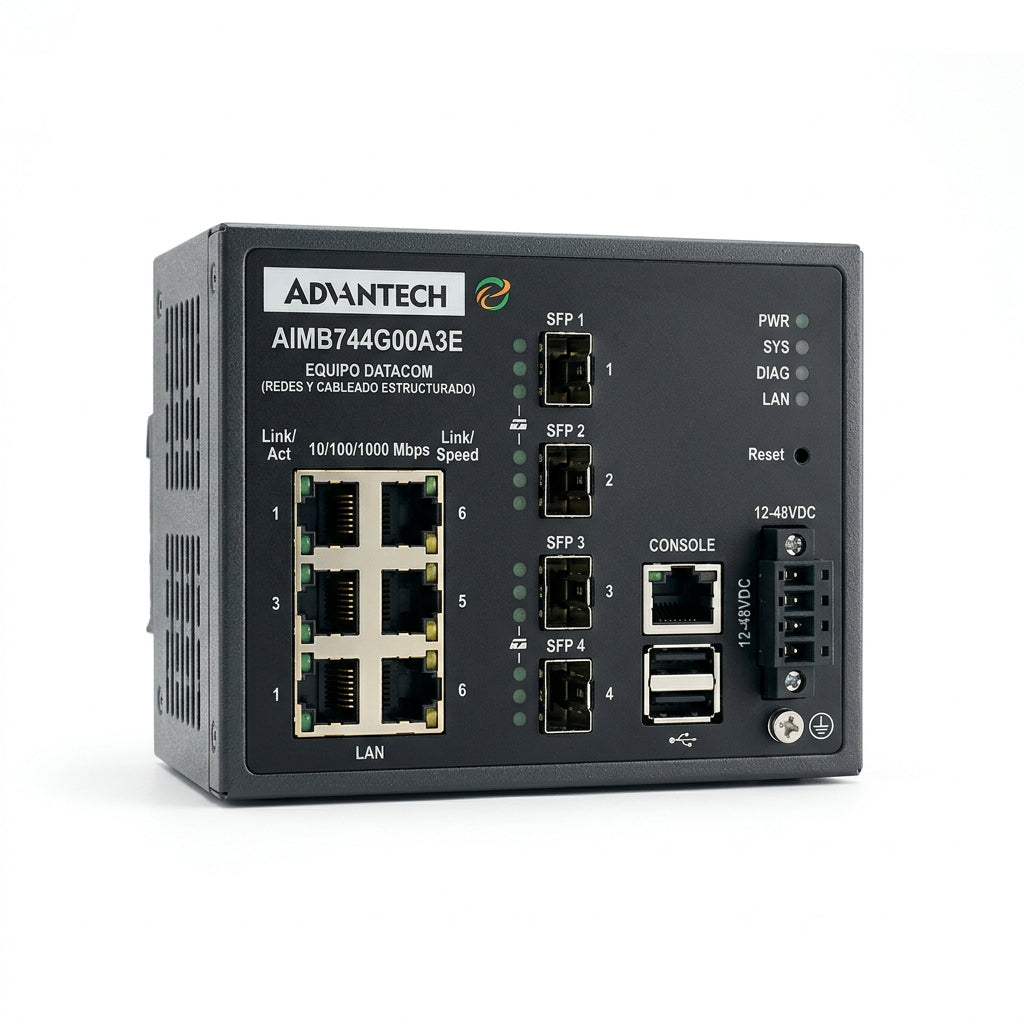 ADVANTECH AIMB744G00A3E EQUIPO DATACOM (REDES Y CABLEADO ESTRUCTURADO)