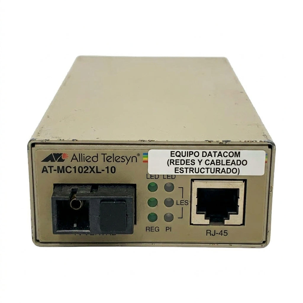 ALLIED-TELESYN AT-MC102XL-10 EQUIPO DATACOM (REDES Y CABLEADO ESTRUCTURADO)