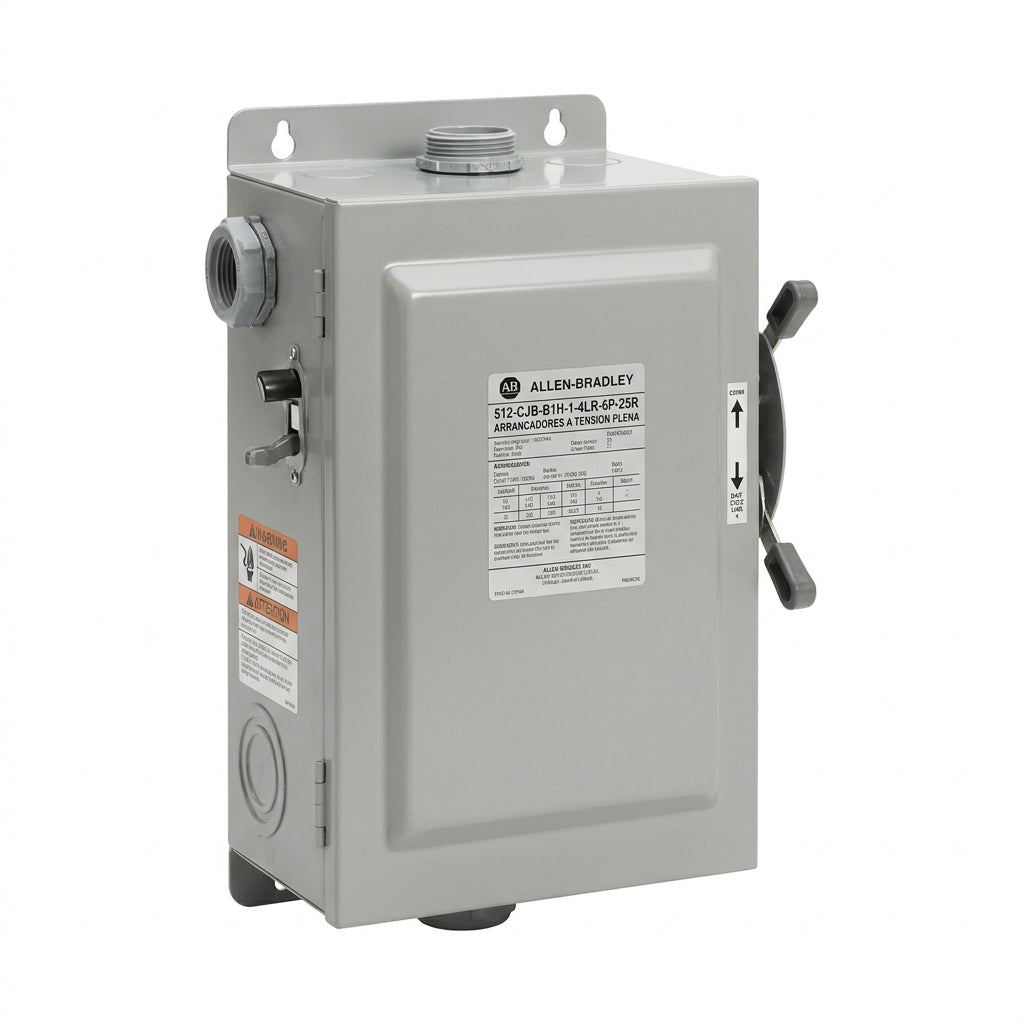 ALLEN-BRADLEY 512-CJB-B1H-1-4LR-6P-25R ARRANCADORES A TENSION PLENA