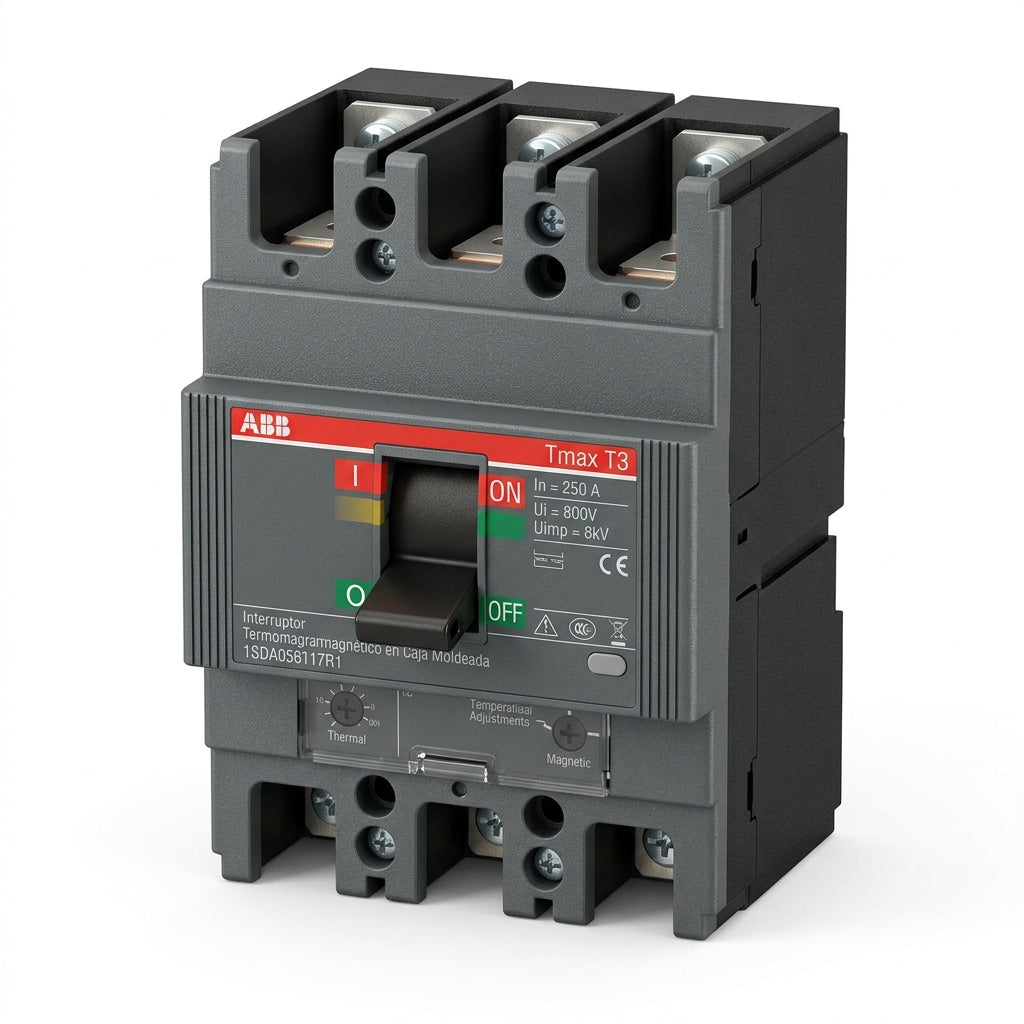 ABB 1SDA056117R1 INTERRUPTORES TERMOMAGNETICOS EN CAJA MOLDEADA