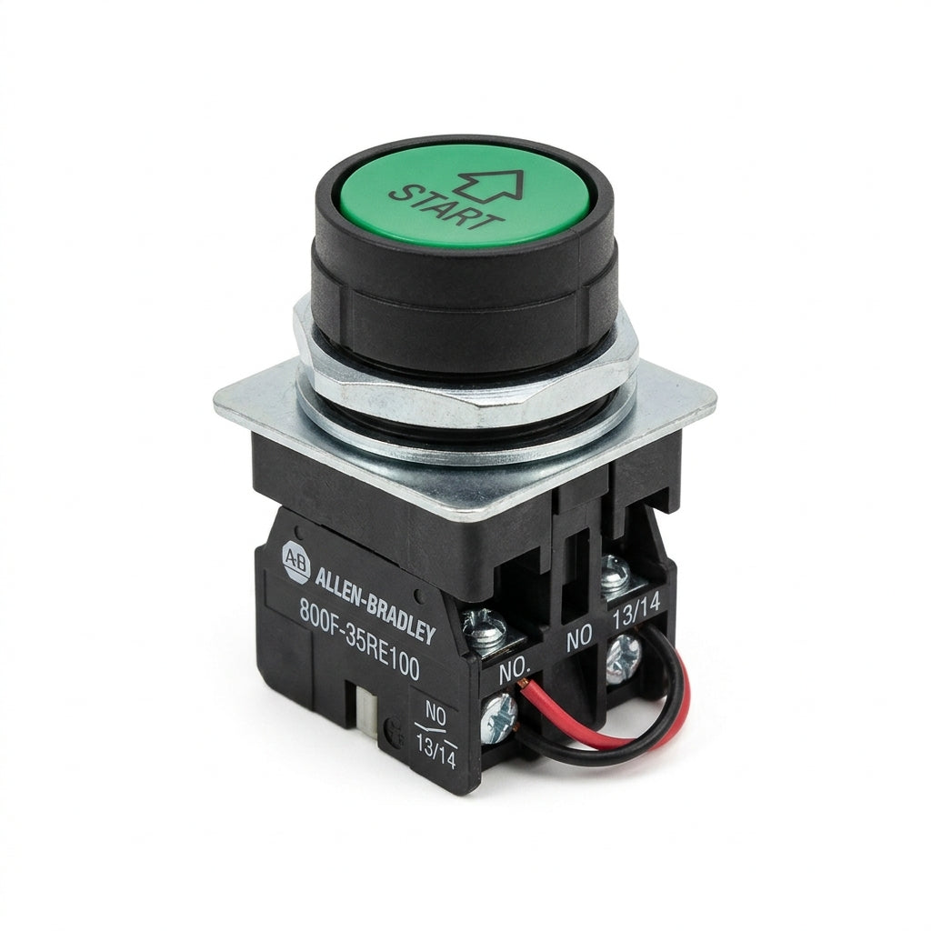 ALLEN-BRADLEY 800F-35RE100 BOTONES PULSADORES BOTONERAS