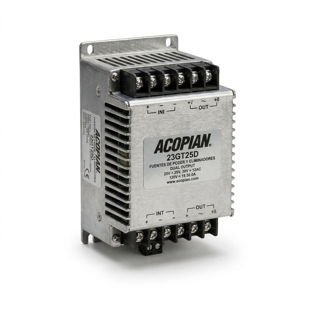 ACOPIAN 23GT25D FUENTES DE PODER Y ELIMINADORES