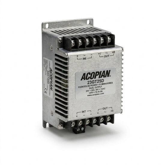 ACOPIAN 23GT25D FUENTES DE PODER Y ELIMINADORES