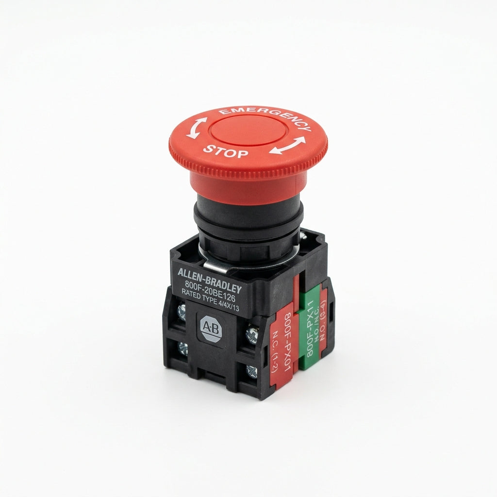 ALLEN-BRADLEY 800F-20BE126 BOTONES PULSADORES BOTONERAS Y ACCESORIOS