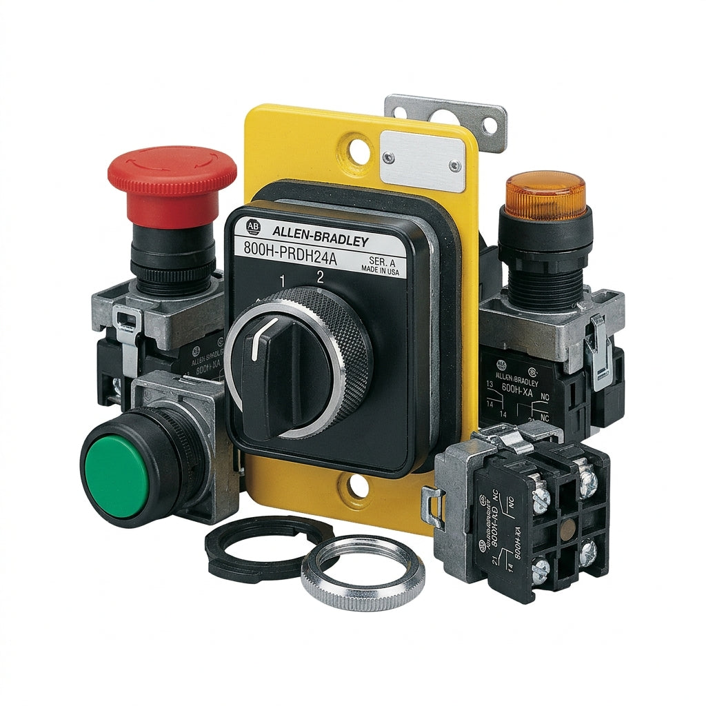 ALLEN-BRADLEY 800H-PRDH24A BOTONES PULSADORES BOTONERAS Y ACCESORIOS